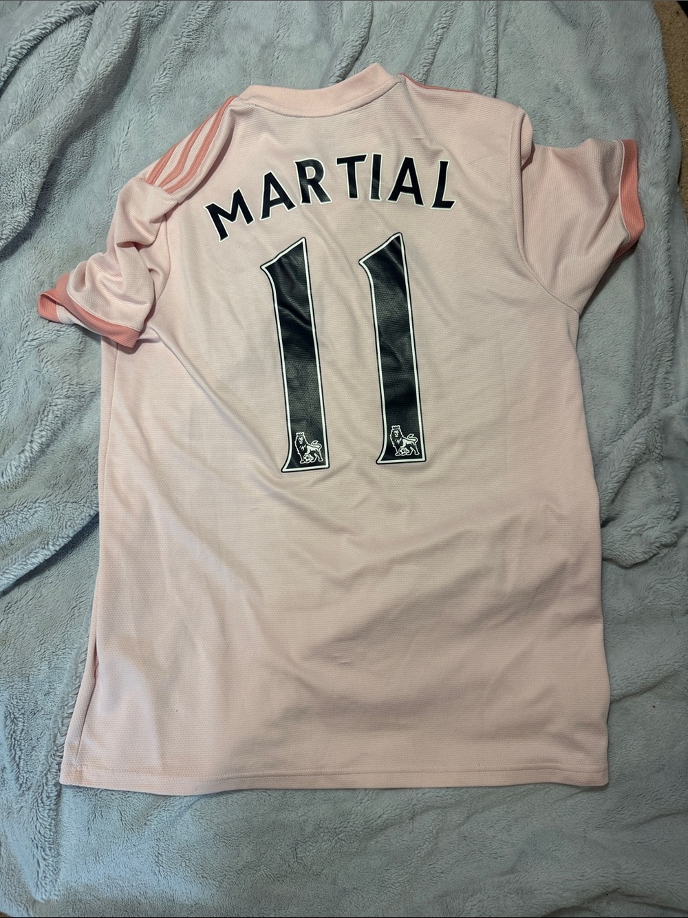 Adidas 2018-19 Manchester United away Anthony 'Martial' 11 Pink